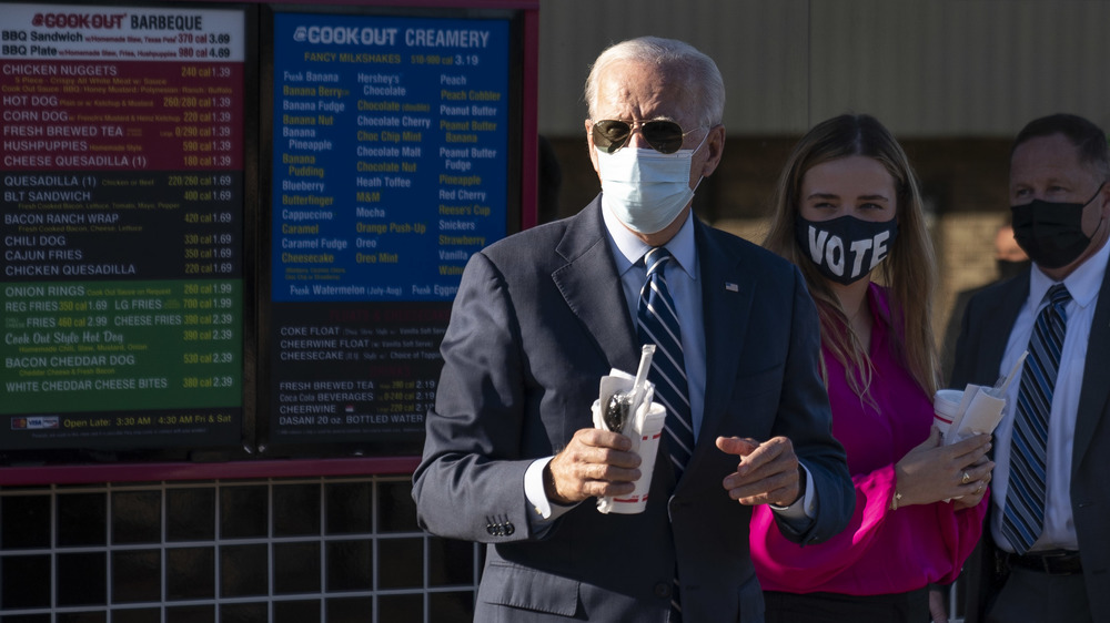 Biden with a Milkshake