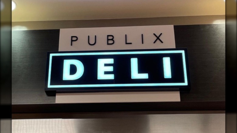 Publix Deli sign