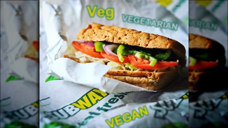 vegetarian subway 