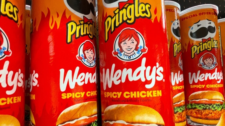 Wendys Spicy Chicken Pringles