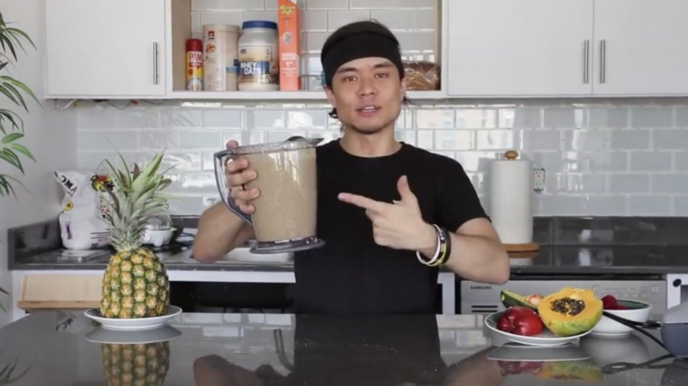 Matt Stonie healthy smoothie