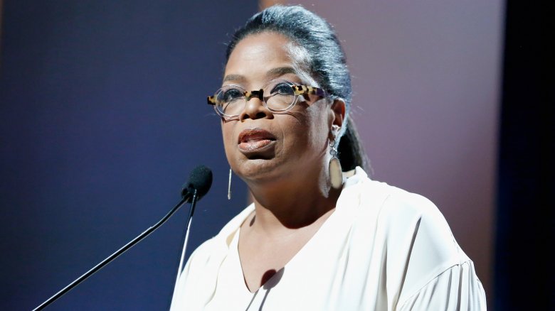 Oprah Winfrey feasts on her birthday