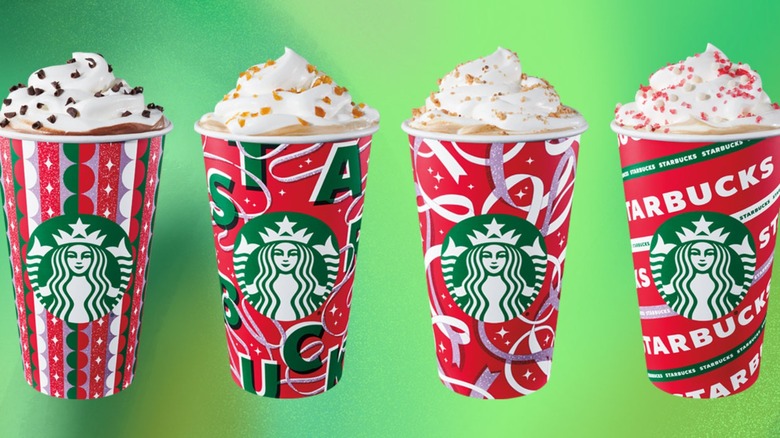 Starbucks Christmas 2021 designs