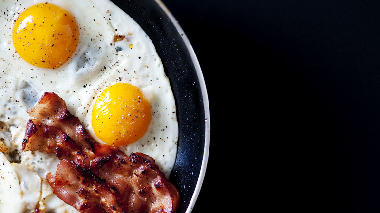 Eggs and bacon