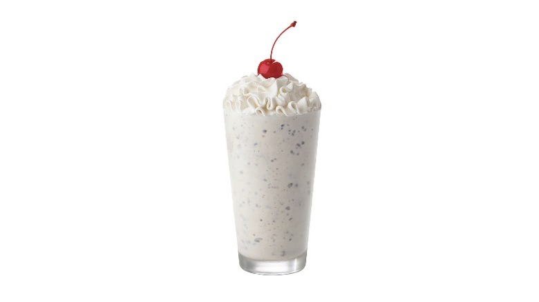 Chick-fil-A cookies & cream milkshake