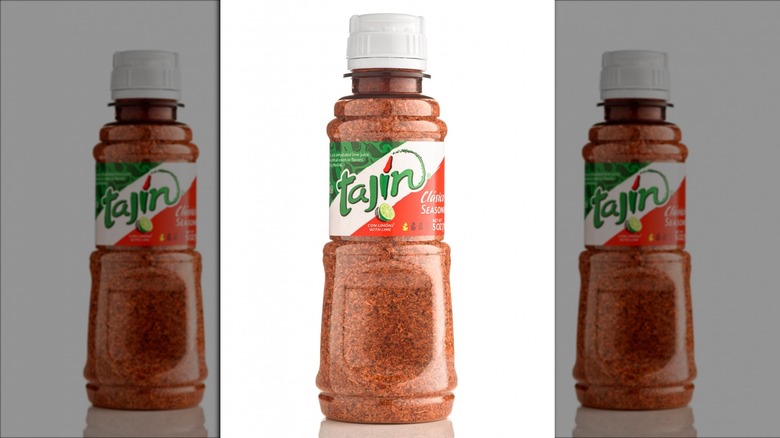 Bottle of Tajin seasoning