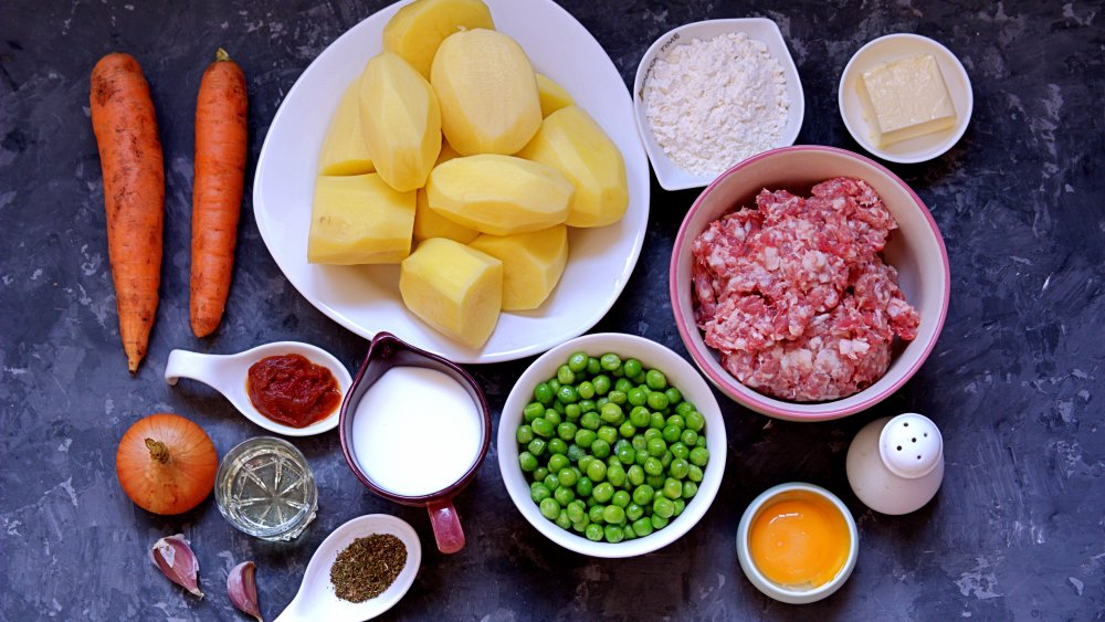 Shepherd's pie ingredients