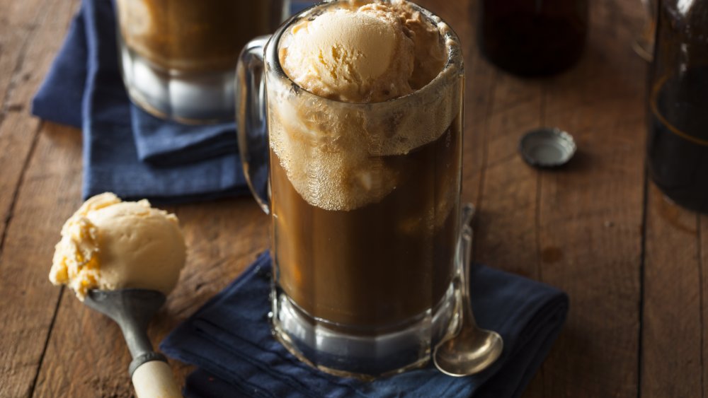 Root beer float