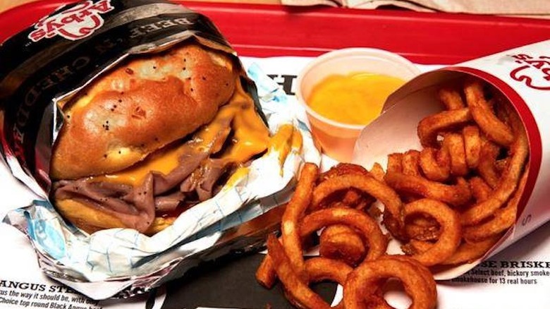 Arby's Beef 'n Cheddar meal