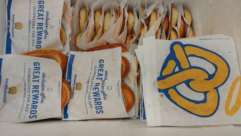 bagged pretzels