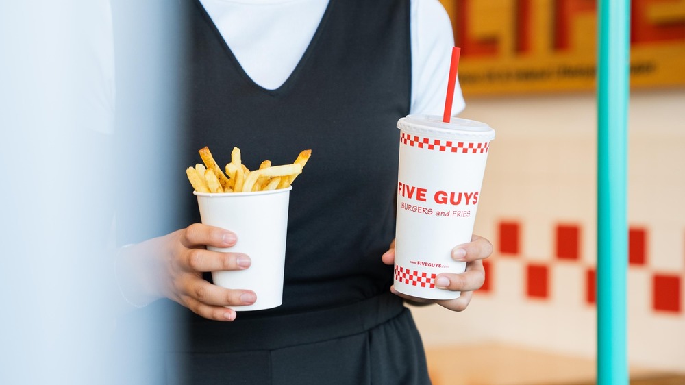 Five guys french fries unhealthy