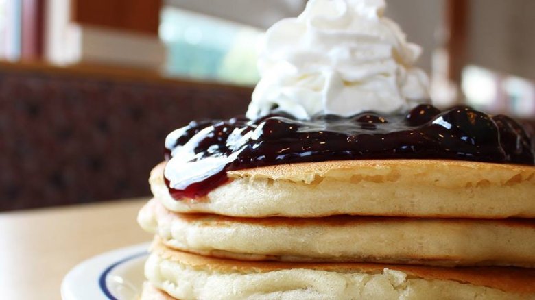 pancakes close-up