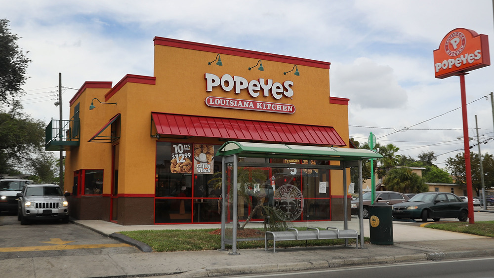 Popeyes' building 