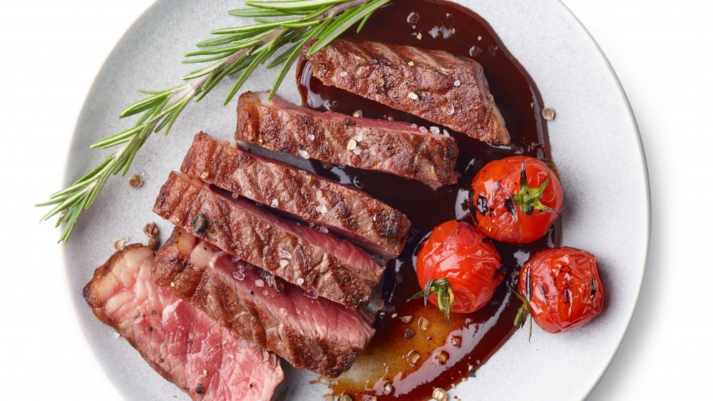 A representational image of steak