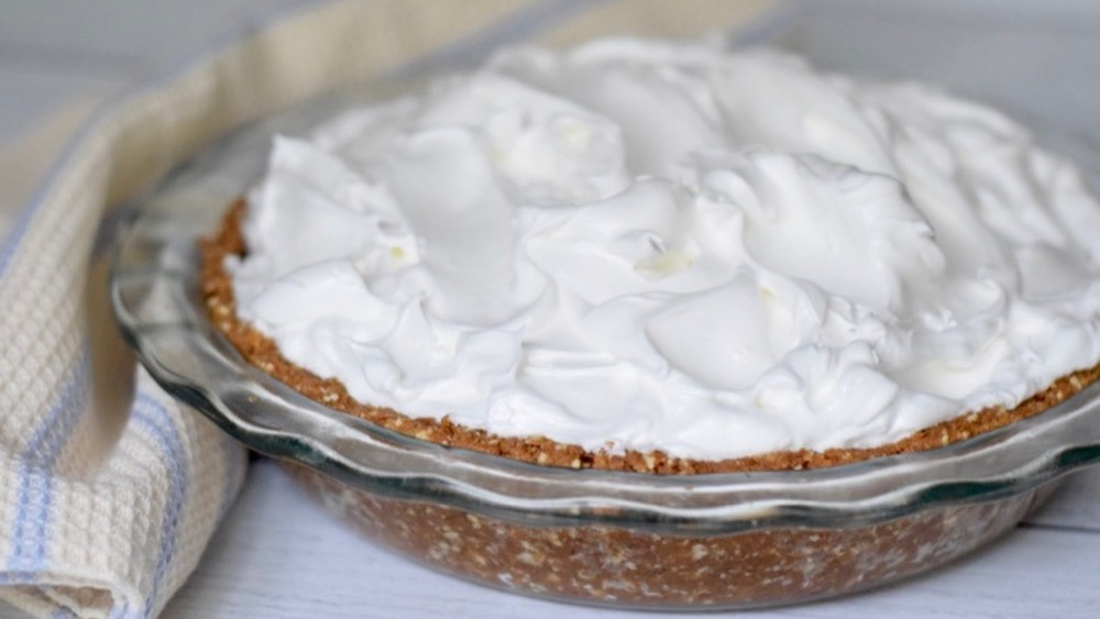 lemon meringue pie recipe served