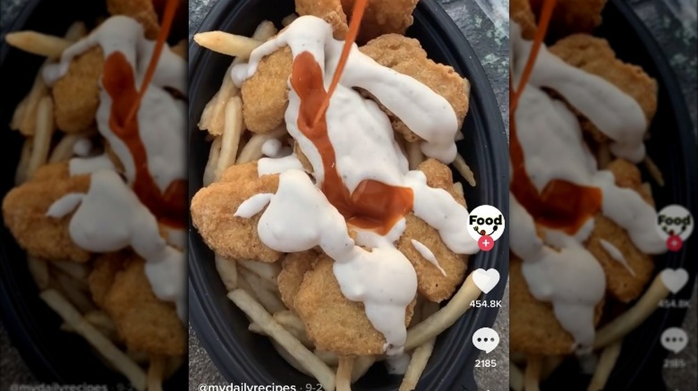 McNugget salad hack on TikTok