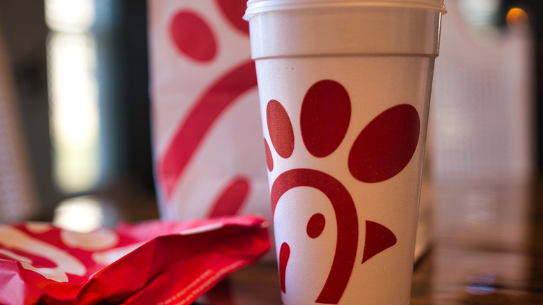 Chick-fil-A beverage packaging