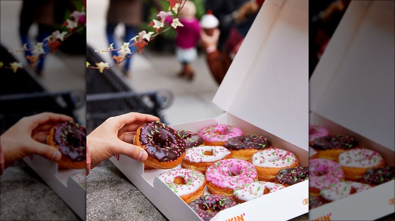 holly berry donuts