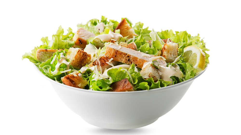 Salad with chicken