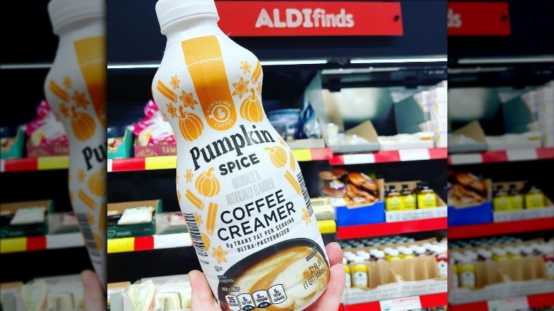 Aldi Pumpkin Spice Coffee Creamer