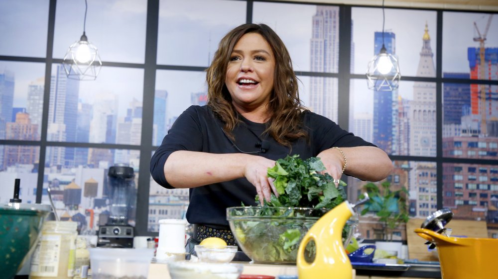 Rachael Ray making a salad