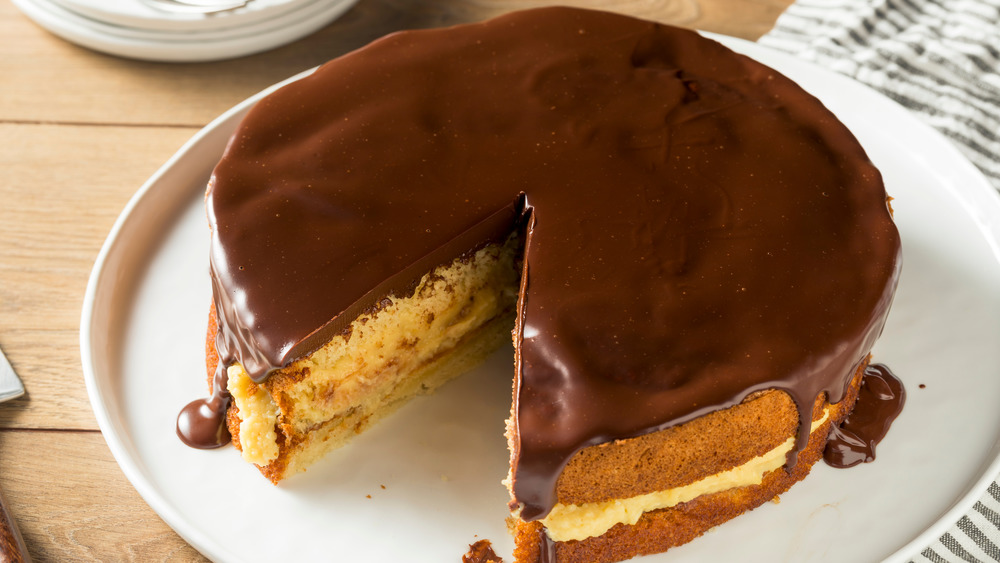 Boston cream pie