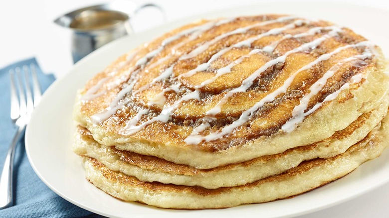 Cinnamon Roll Pancakes from Cheesecake Factory