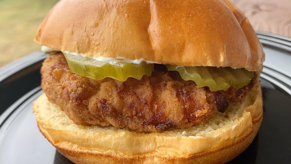 Chick-fil-A copycat sandwich with RBC chicken