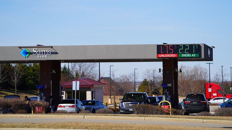 Sam's Club gas station