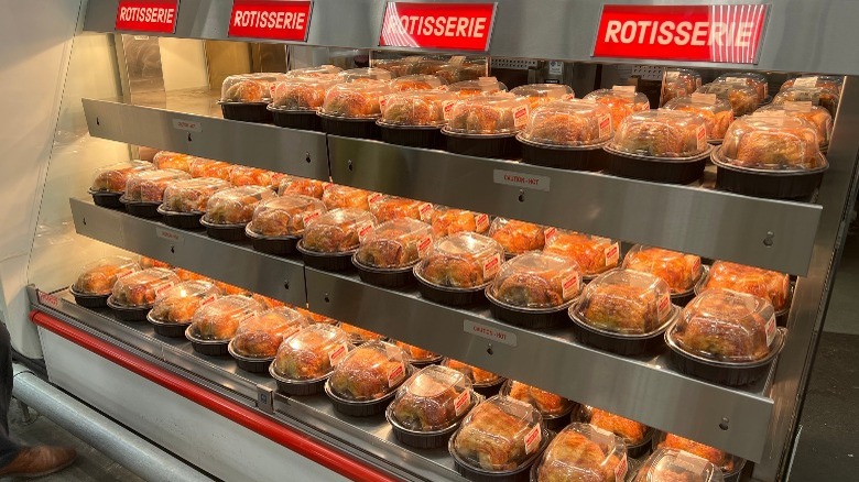 Rotisserie chickens at Sam's Club