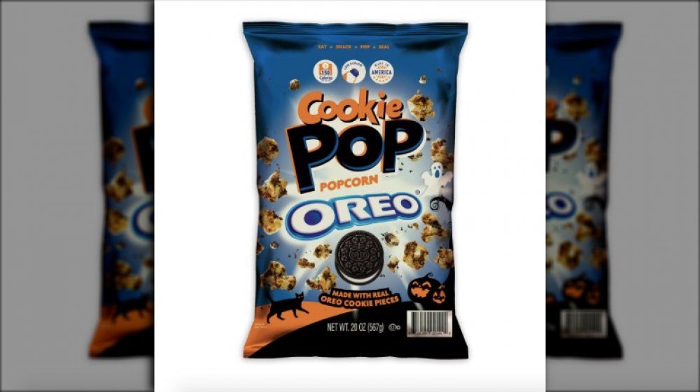 bag of Cookie Pop Oreo Halloween Popcorn