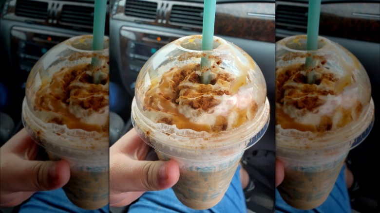 caribou coffee pumpkin spice cooler