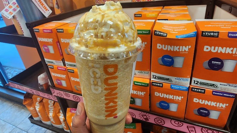 dunkin' frozen pumpkin coffee