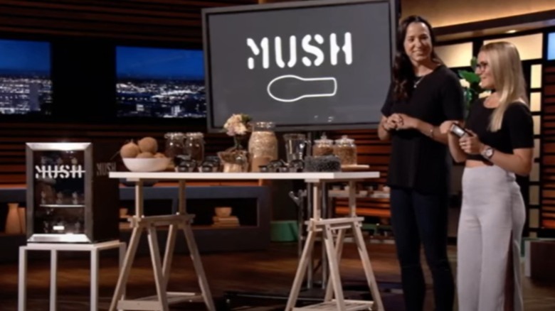 Photo still from MUSH on Shark Tank