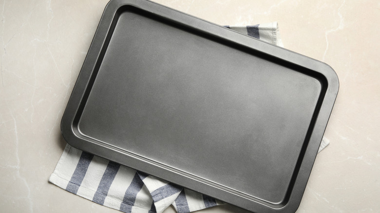 A sheet pan