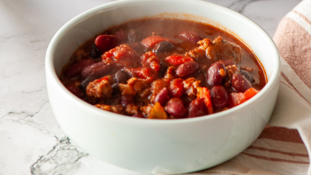 slow cooker chili