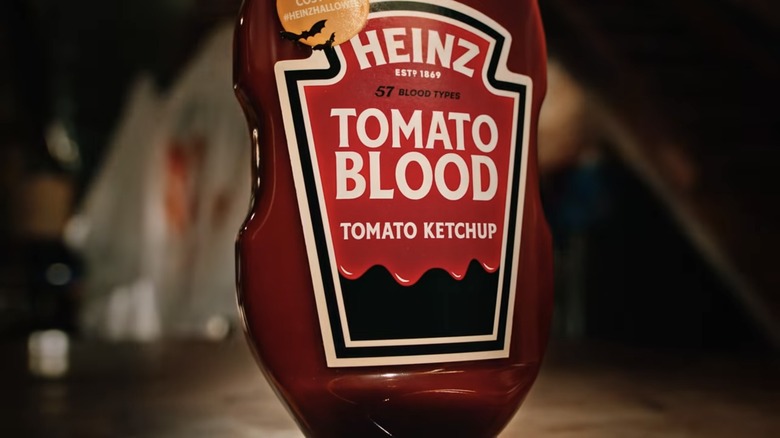 Bottle of Heinz Tomato Blood