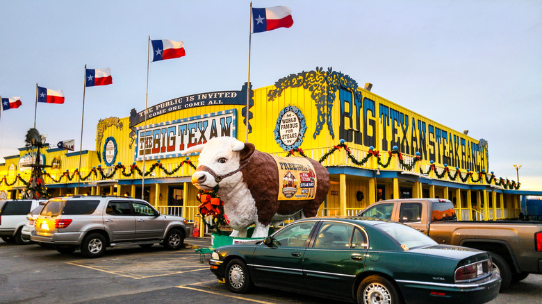 The Big Texan restaurant 