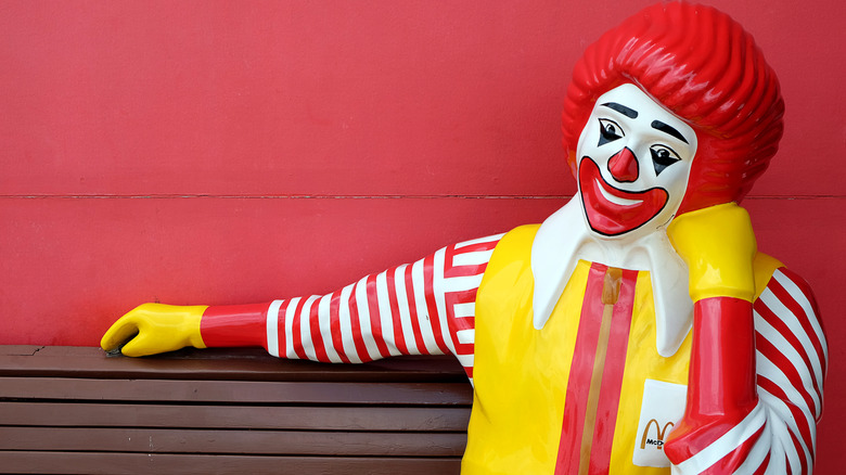 Ronald McDonald bench