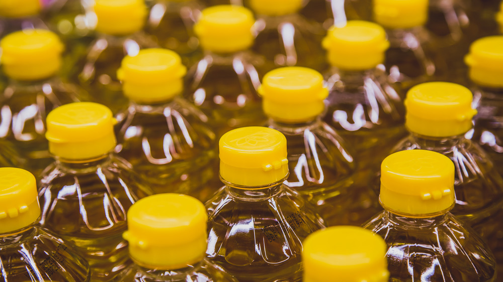 Canola bottle tops