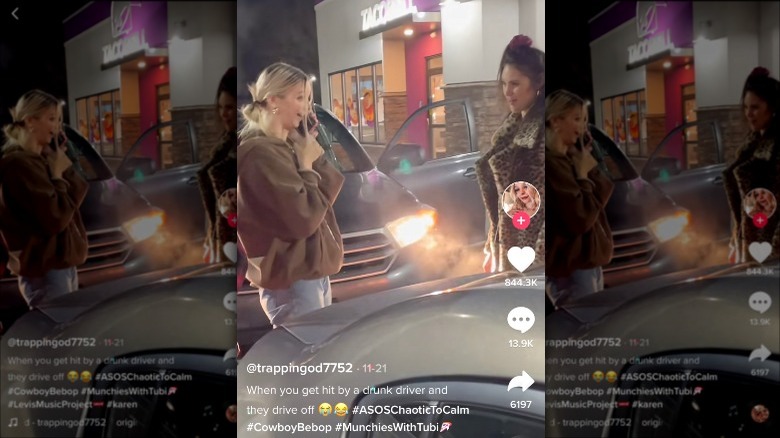 Taco Bell drive-thru argument on TikTok