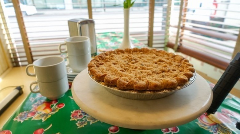 Sour Cream Dutch Cranberry pie 