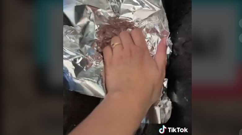 TikTok hack for ground beef grease