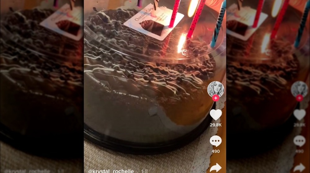 COVID-safe birthday candle hack on TikTok