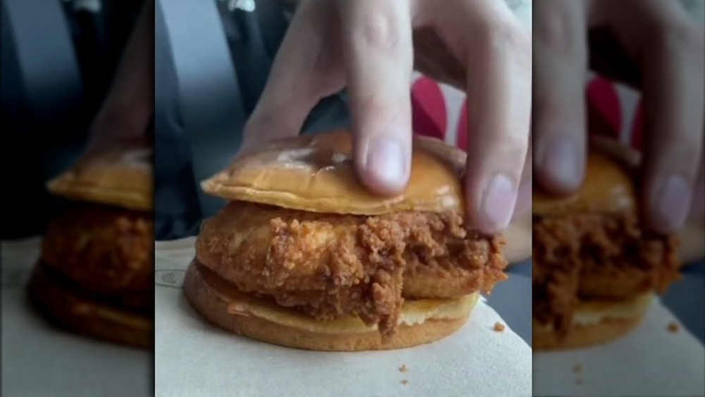 TikTok Chick-fil-A sandwich hack