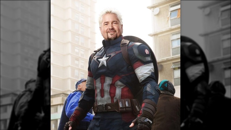 Fieri as Captain America