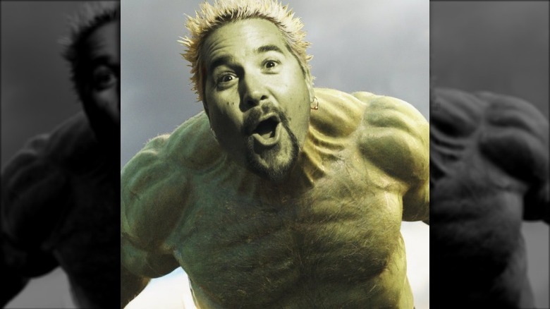 Guy Fieri as Hulk