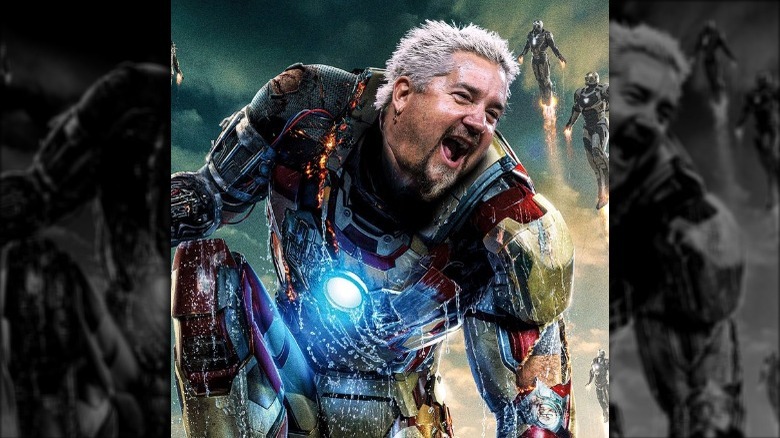 Guy Fieri as Ironman