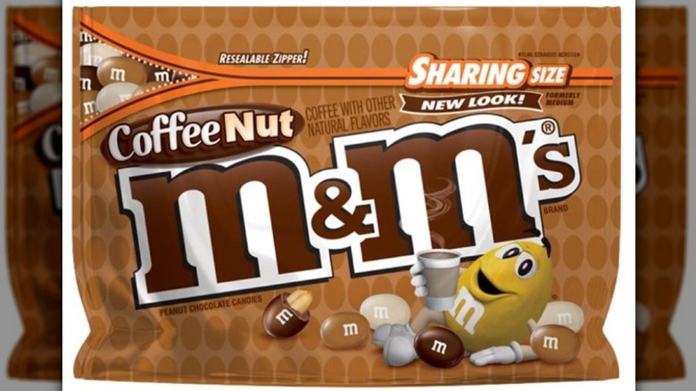 Coffee Nut M&M's package