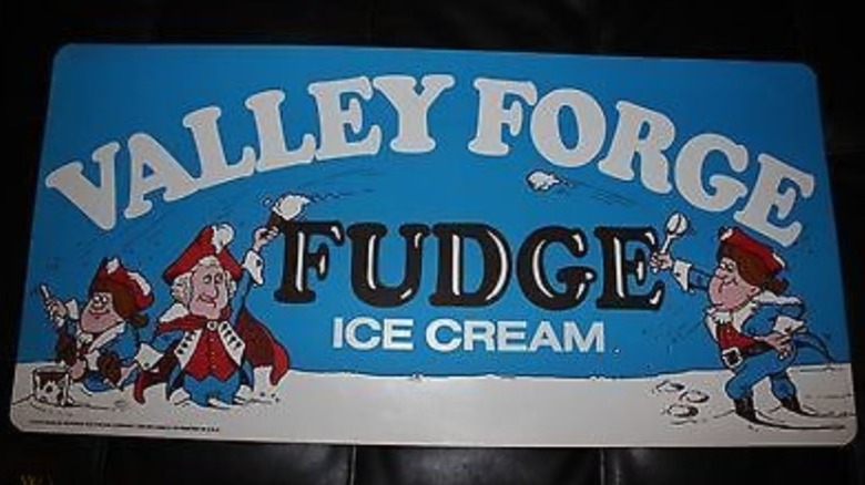 Valley Forge Fudge advertising art